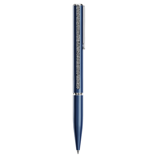 Swarovski Shimmer ballpoint pen Blue, Blue lacquered, Chrome plated 5707709