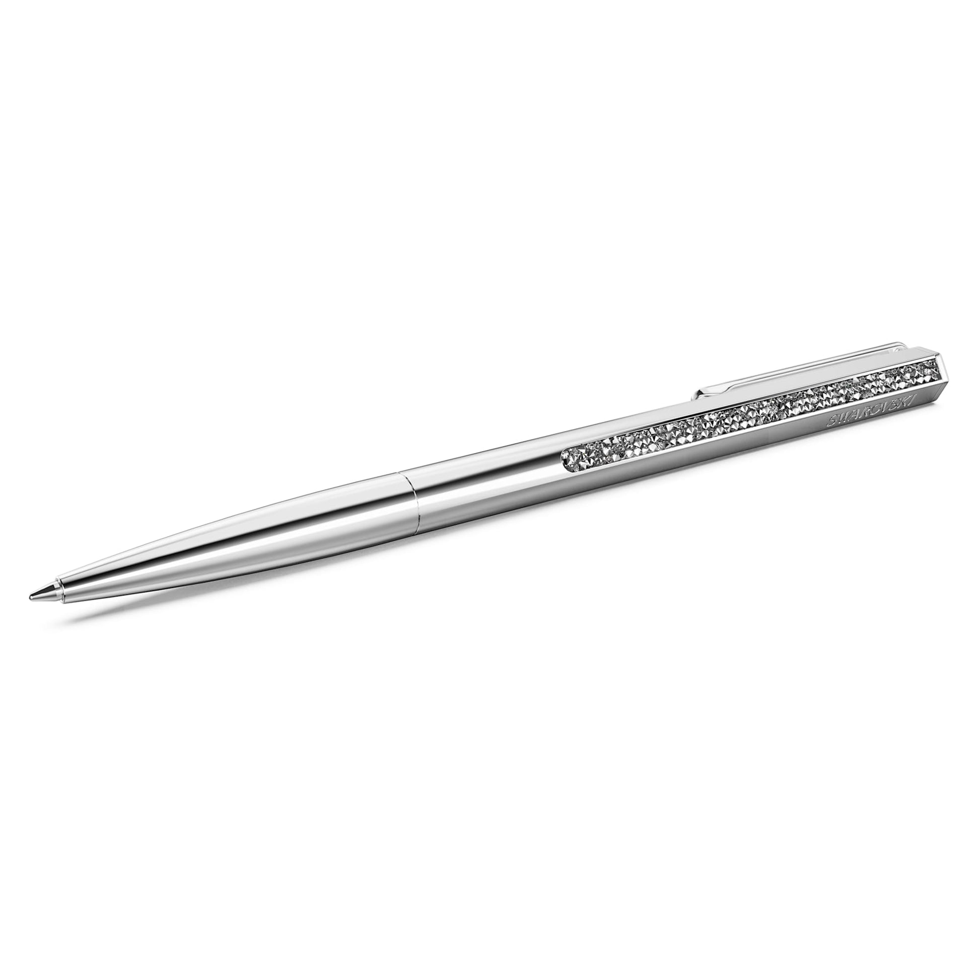 Swarovski Shimmer ballpoint pen Silver tone, Chrome plated  5668056