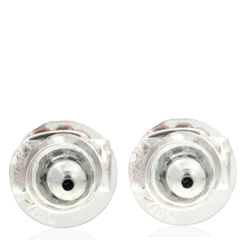 Swarovski Birthstone Pierced Earrings Studs Jun Rhodium Shiny Pink 5660799