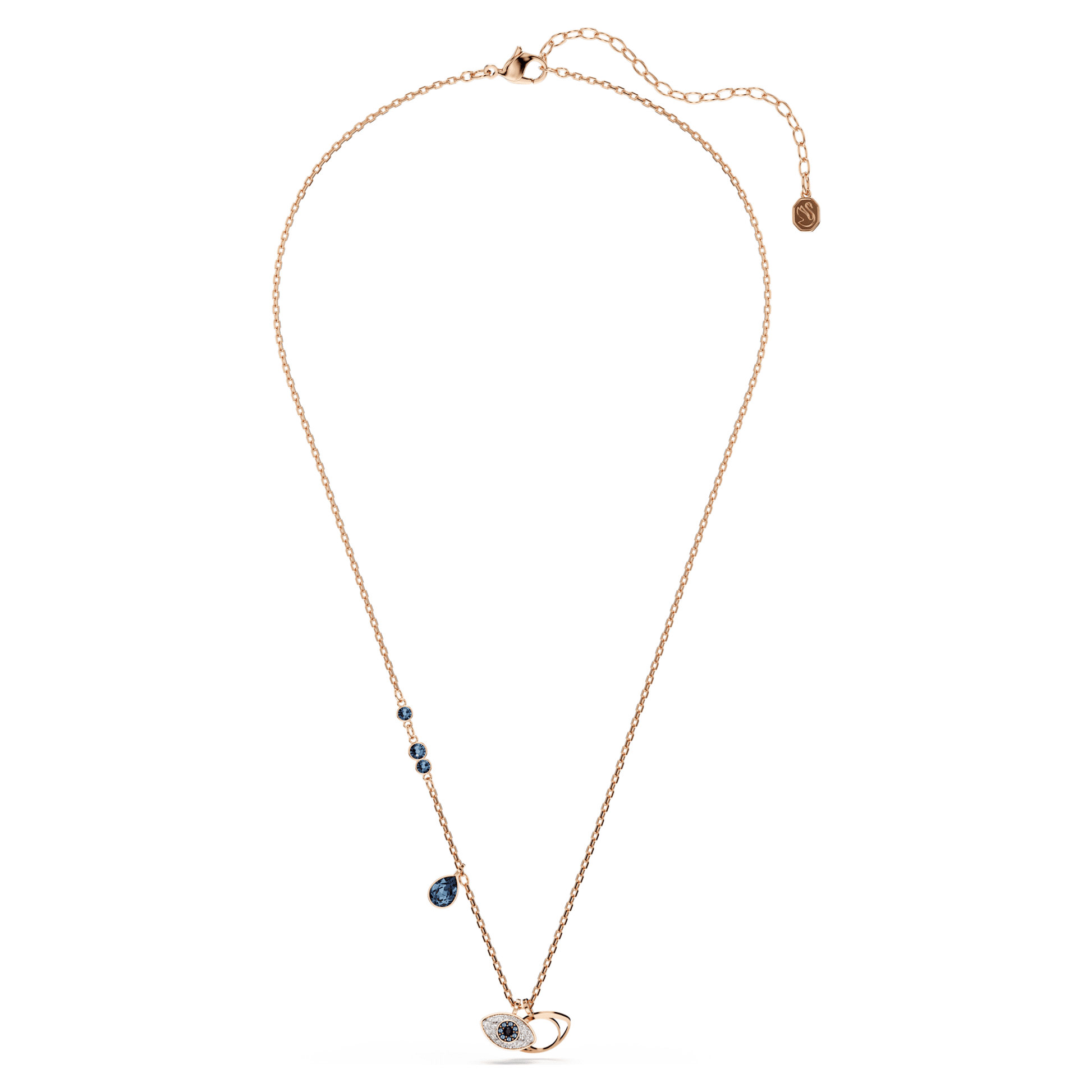 Swarovski Symbolica pendant Eye, Multicolored, Rose gold-tone plated 5736984