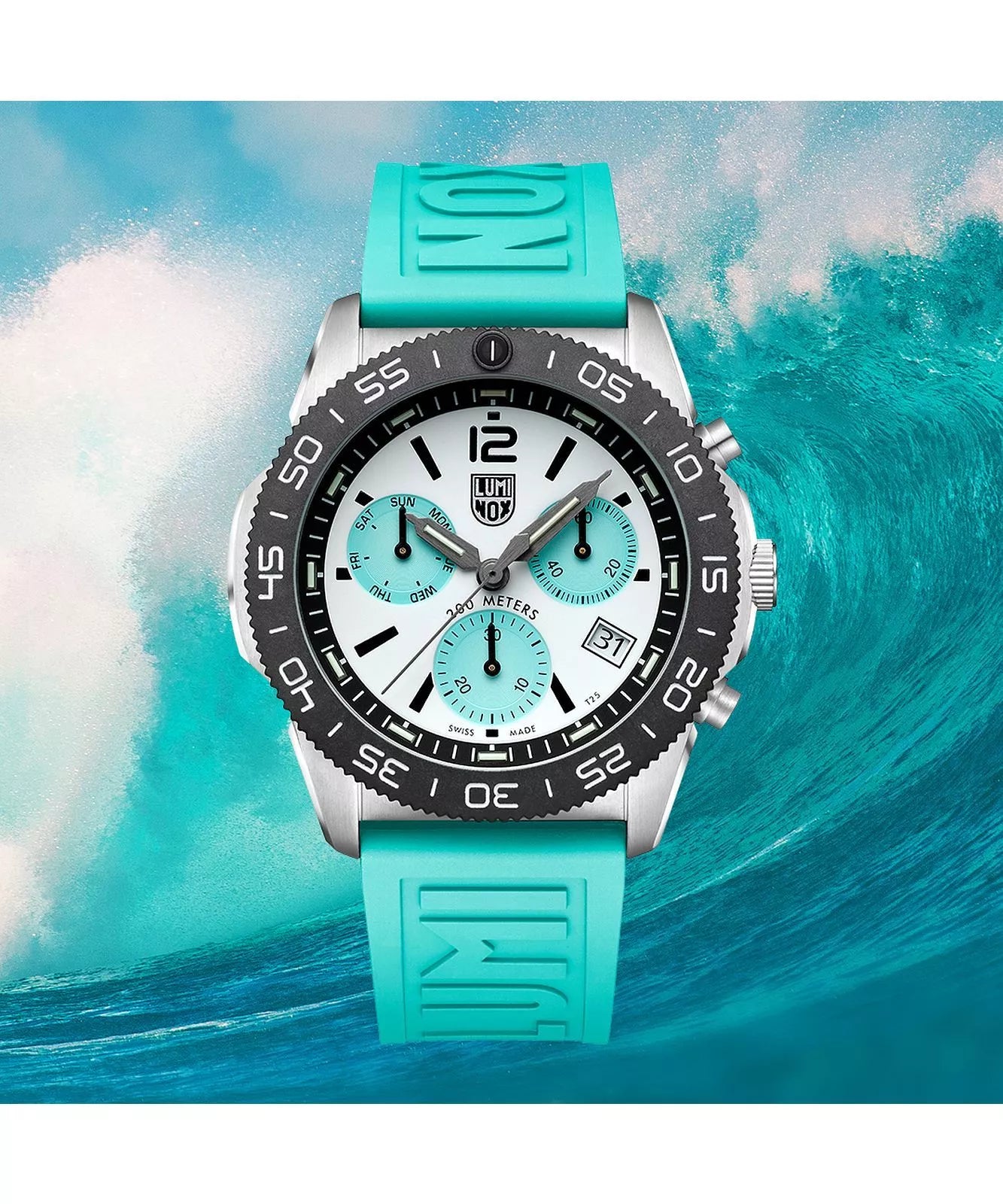 Pacific Diver Chronograph 3140 Ice Blue Limited Edition watch XS.3143.1